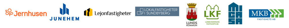 Medlemmar: Jernhusen, Junehem, Lejonfastigheter, Lokalfastigheter i Sundbyberg, Lunds kommun, Lunds Kommuns Fastighets AB, Micasa, MKB Fastighets AB.